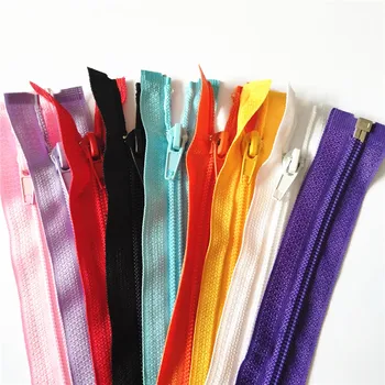 

50cm (20 inch) 10pcs 5# Nylon opening zipper, suitable for of clothing luggage home textiles (20 colors)