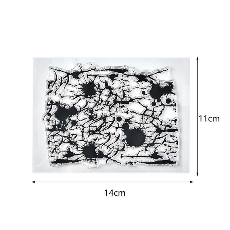 Всплеск фон прозрачные штампы резиновая Прозрачная силиконовая печать для DIY Скрапбукинг фото штамп для альбомов ремесла украшения