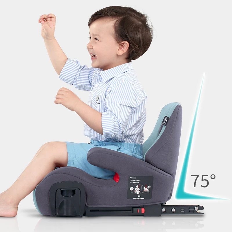 От 3 до 12 лет портативный для малышей автомобильное сиденье ISOFIX интерфейсное
