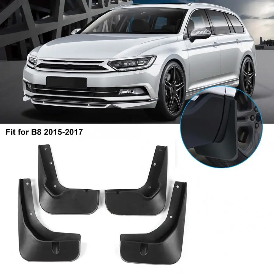 4 шт. Брызговики крышки аксессуары подходят для B8 автомобильные аксессуары