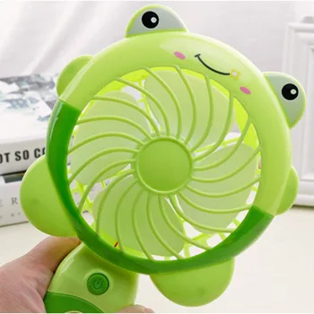 

Mini Rechargeable Usb Operated Hand Held Fan Summer Cooling Electric Cute Fan Light Lamp Protable For Home Office#g40