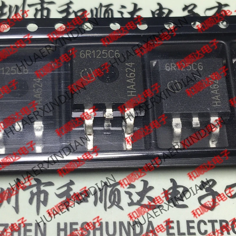 5 шт. новые оригинальные 6R125C6 IPB60R125C6 до-263