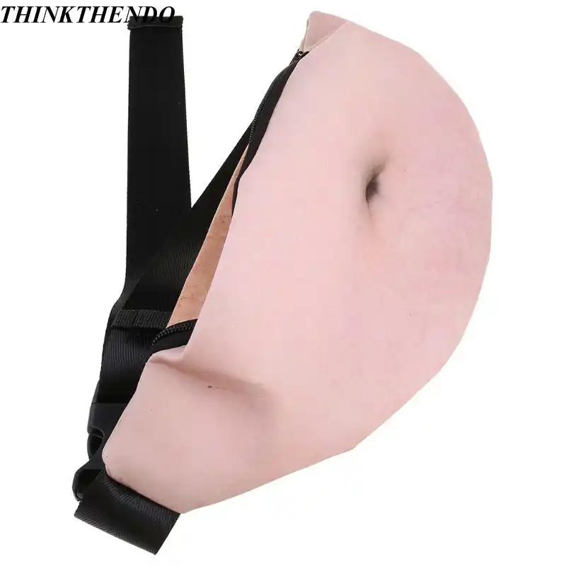 hairy belly fanny bag