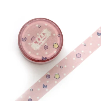 

1.5cm*7m Lovely Pink Sky Cartoon Horse MaskingTape Adhesive Tape DIY Scrapbooking Sticker Label Masking Tape