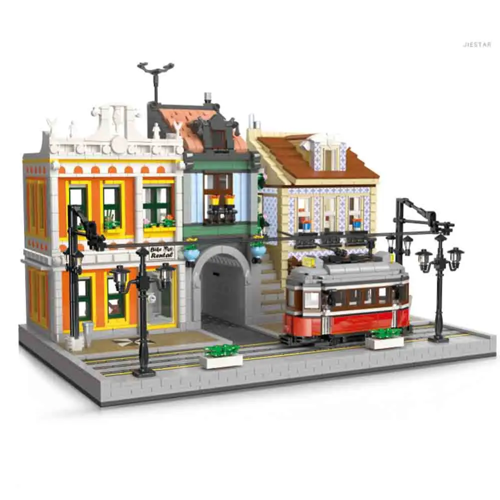 89126 4133 pçs moc tijolo casa modular