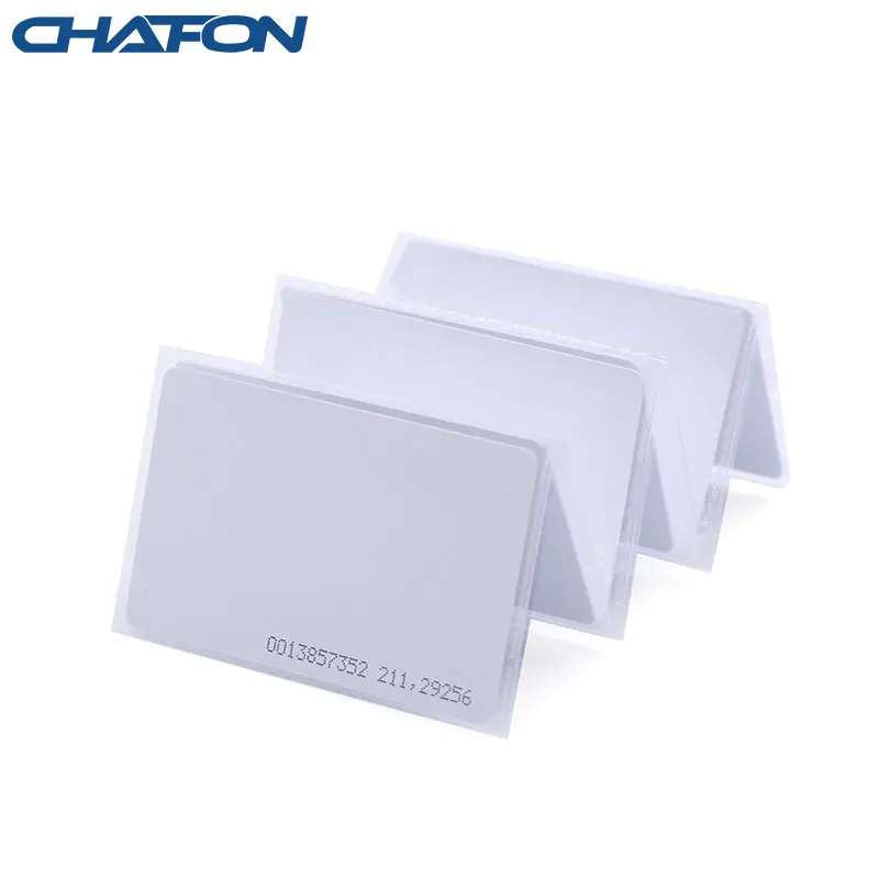 Chafon 100 шт. rfid TK4100 карта 125 кГц идентификационная смарт доступа с номером UID серии