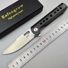 EF710 складной нож D2 лезвие из углеродного волокна G10 Ручка Тактические выживания Кемпинг Карманные Ножи Флиппер Открытый Охота EDC инструменты