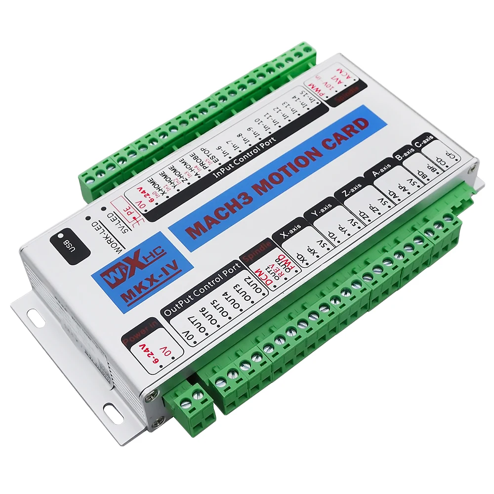 Комплект инструментов управления Mach3 XHC 2 МГц плата коммутатора Ethernet 4 осевая