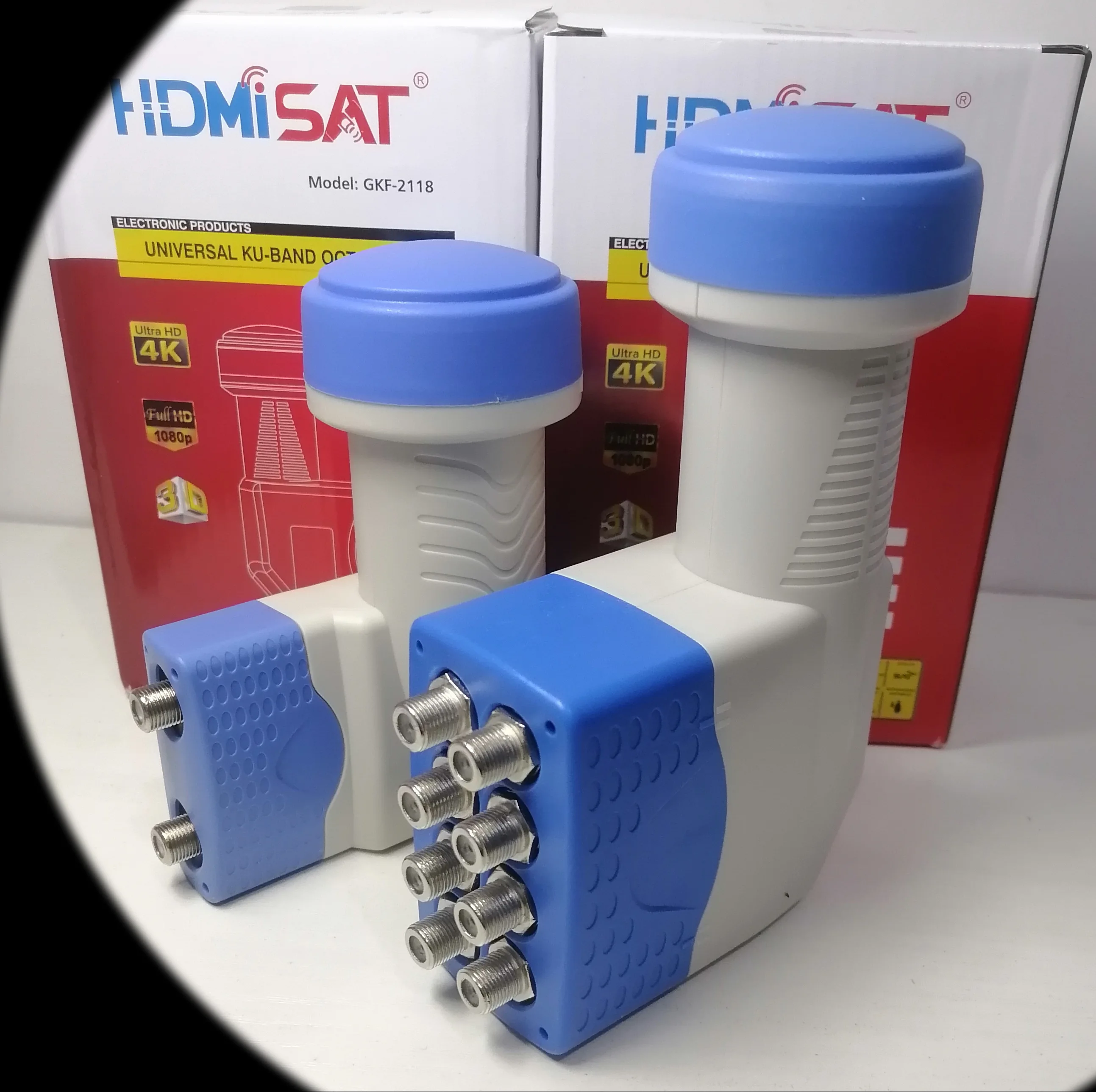 Универсальная цифровая спутниковая антенна с низким уровнем шума HDMI SAT free HD KU Band
