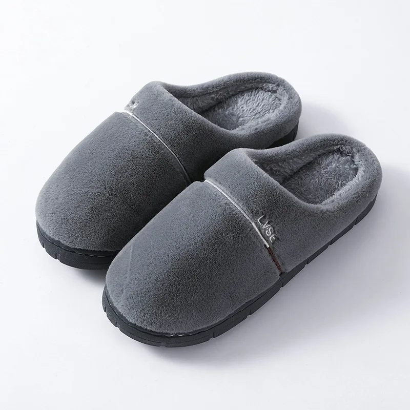 

Home Slipper women short plush Soft Ladies slippers comfortable Womens slippers rubber Non slip Indoor shoes