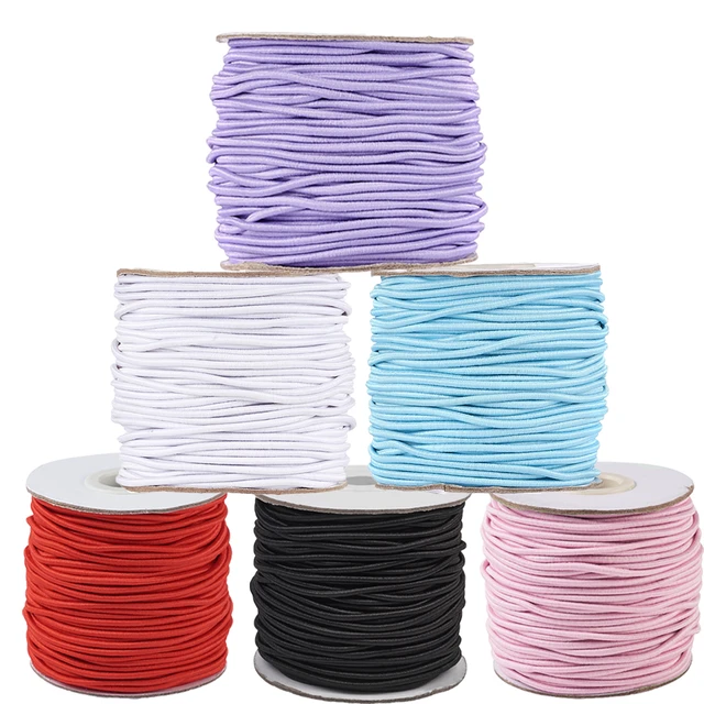 14 Colors 2mm Elastic Cord for Bracelet Making Jewelry Making Colorful  Round Elastic Bands for Beading Elastic Rope