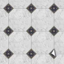 Funlife стиль настраиваемые на угловые наклейки Кружева гостиной Диагональ самоклеющиеся наклейки на стену напрямую от производителя Sel