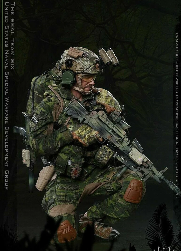1/6 Seal Team Six DEVGRU Group мужчина солдат США морской спецназ флагсет FS-73020 камуфляж полный комплект действие Action
