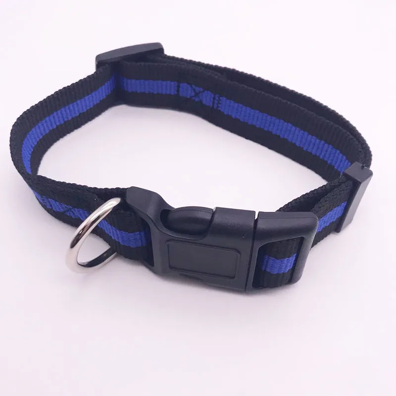 Нейлоновый ошейник для собак регулируемый поводок кошек малого среднего и