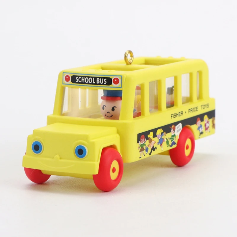 Рождественское украшение школьного автобуса 2009 для декоративного желтого цвета