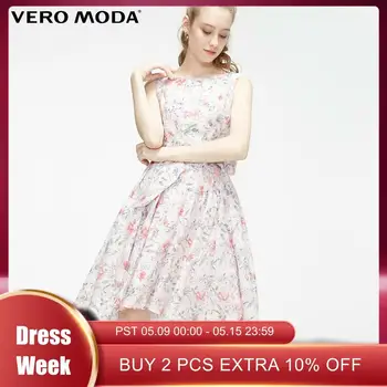 

Vero Moda Women's Printed Low-high Hemline Sleeveless Dress | 31927A519
