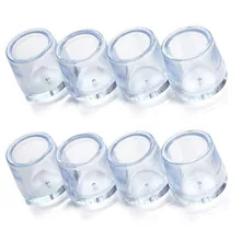 Прозрачная мебель стол стул для ног Пол навершие для ножек Защитная крышка 5 размеров