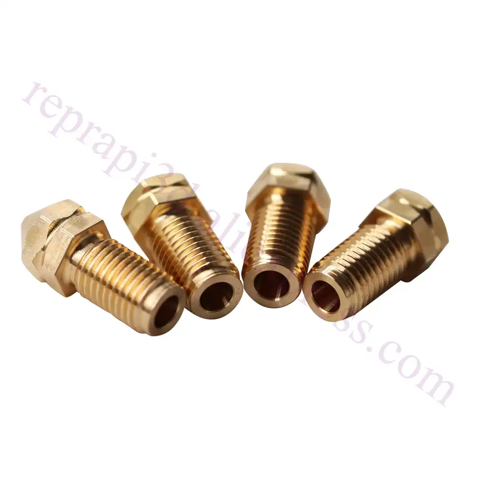 2pcs 3D Printer Replacement Spare Parts Print Brass Nozzle 0.4mm for 3.0mm Ultimaker3 Ultimaker 3 Extended Ultimaker S5 3D Printer