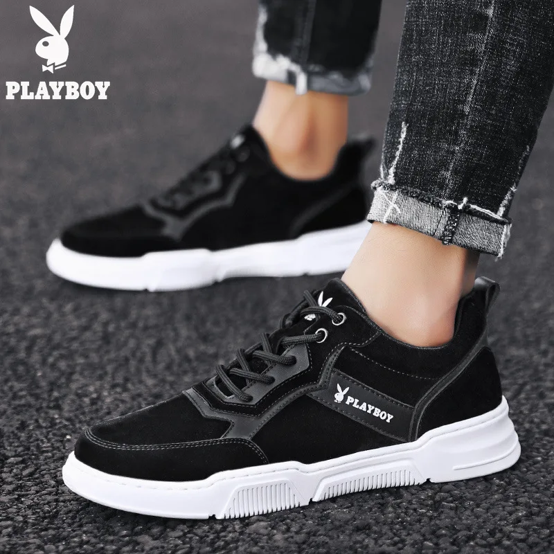 

PLAYBOY 2020 New Style Spring And Autumn Men Sports MEN'S Casual Shoes Running Trendy Shoes Korean-style Trend Versatile Skate S