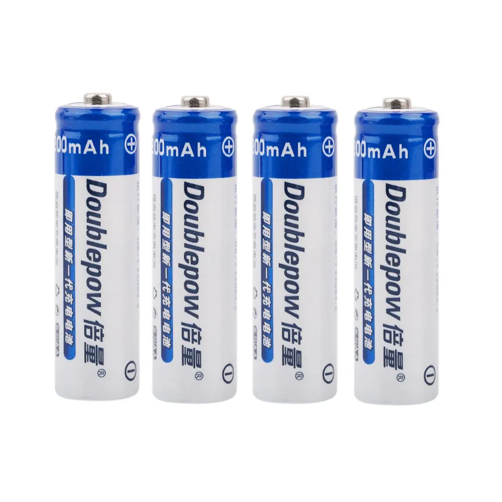 Doulepow 2шт/4 шт набор AA 1200MAH 1,2 V Ni-MH аккумуляторная батарея сменная батарея