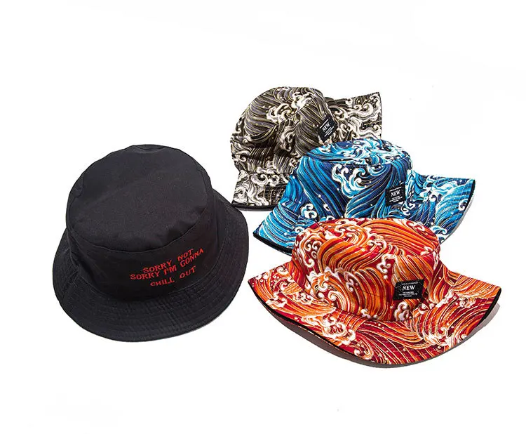 Summer Surf wear Bucket Hat Women 