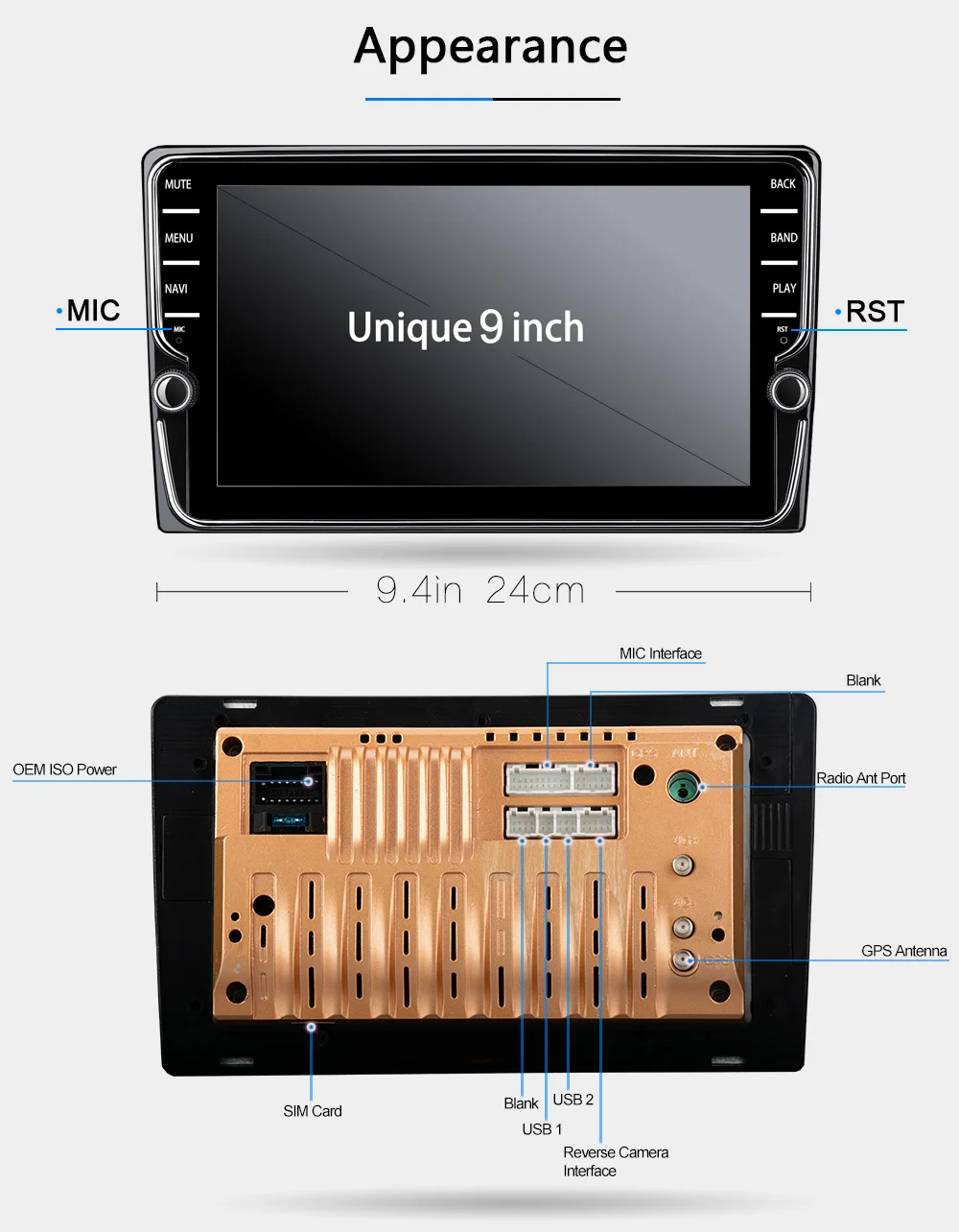 Sale Funrover 8 Cores 4G+64G Android 9.0 Car Radio Multimedia Audio Player Navigation GPS 2Din For Honda CRV 2012 2013 2014 2015 2016 12