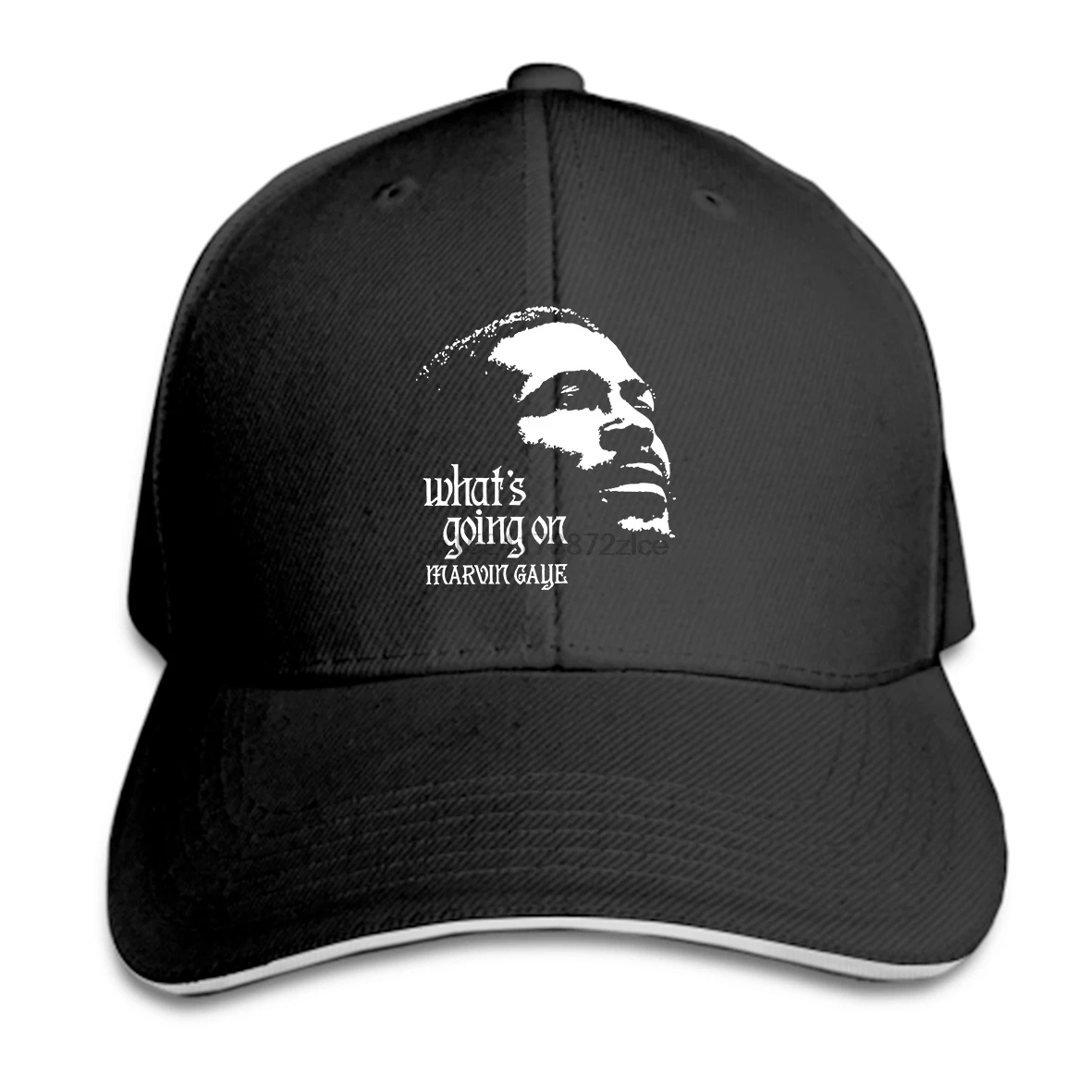 Принт на заказ бейсболка смешная Мужская Marvin Gaye Мужская s для шляпы остроконечная Кепка