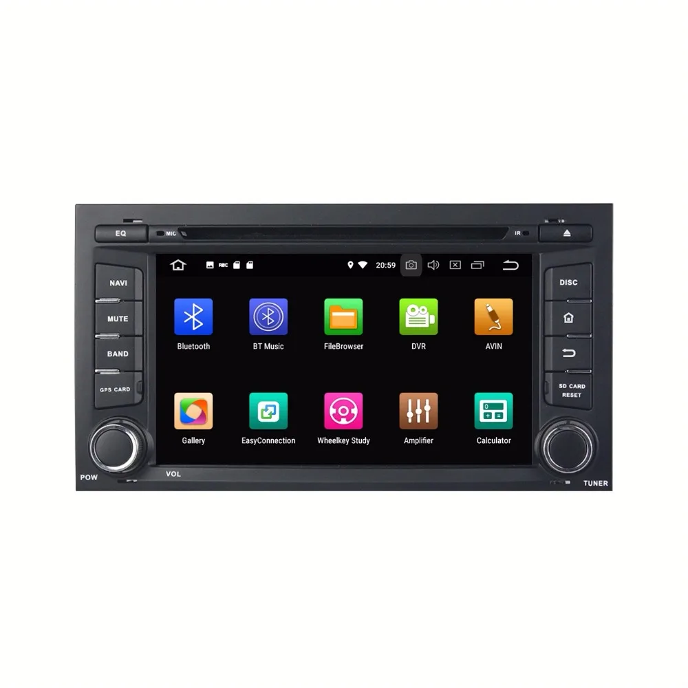 Восьмиядерный автомобильный радиоприемник Android 9 0 DVD плеер с GPS для Seat Leon 2014 2015 2016 4