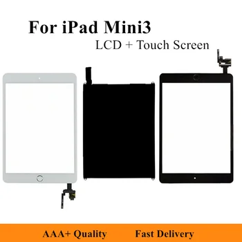 

LCD Touch Screen For iPad Mini 3 Mini3 Touch Glass Screen Digitizer With Home Button For iPad mini 3 A1599 A1600 A1601