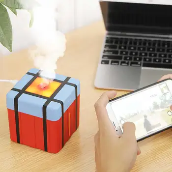 

Mini USB Rechargeable Hydrating Humidifier Airdrop Bag Air Purification Night Light Multi-Function Humidification Home Office