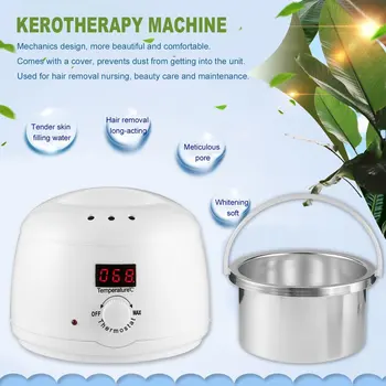 

Pro Wax Heater Hard Wax Warmer Electric Depilatory Wax Machine Body Hair Removal Pot 400cc LED Wax Epilator Skin Beauty Care