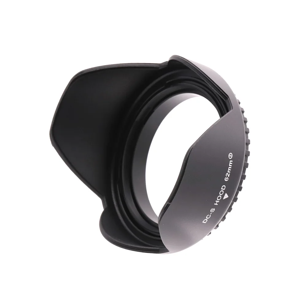Reversible Tulip Petal Flower Lens Hood 58mm 62mm 67mm Universal For