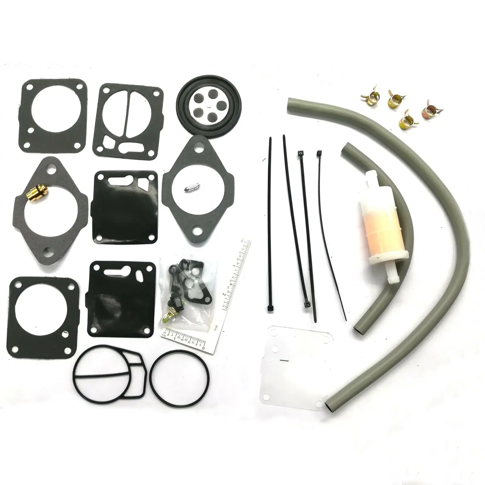 Carburetor Rebuild Kit-Needle/Seat Base Gasket Fits Yamaha MANY Wave Runner III Raider VXR GP 700 701 650