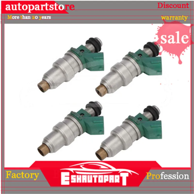 Впрыска Топлива 4 шт. OEM 23209-11110 23250-11110 для Tercel 1,5 Paseo 1995-1999 2320911110 2325011110 топливной форсунки