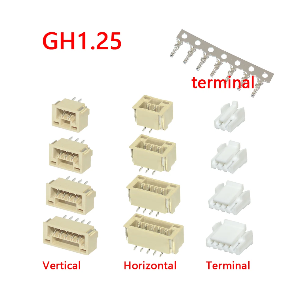 GH1.25 GH 1.25/1.27 1.25mm with lock Connector Socket Pin Header Vertical Horizontal JST Housing terminal 2 3 4 5 6 7 8 10 p nanopi neo core kit 256m ddr ram 4g emmc allwinner h3 quad cortex a7 up 1 2ghz openwrt with heat sink solder the pin header