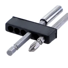 5Pcs Practical Screwdriver Storage Deck Hex Shank Accessories Durable Portable Organizer Case Home Screw Bits Space Saving