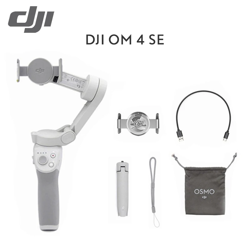 DJI Osmo Mobile 4 /OM4 SE OSMO 5 Selfie Stick Bluetooth Stabilizer Phone Tripod Gimbal Quick Roll Intelligent Shooting Mode | Электроника