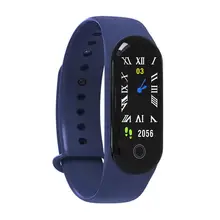 Умный Браслет M30, цветной экран, пульсометр, кровяное давление, мульти-таблетки, водонепроницаемый фитнес-трекер для Android iOS, браслет