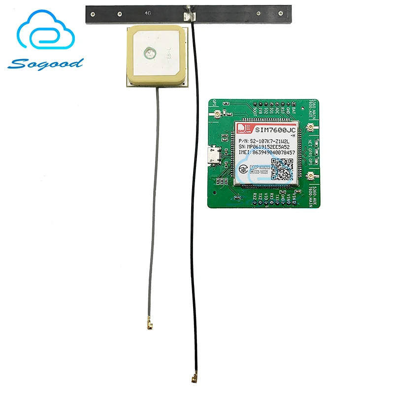 SIMCOM SIM7600JC H breakout board с 4G PCB + GPS антенной CAT 4 LTE модуль для Японии mini kit| |