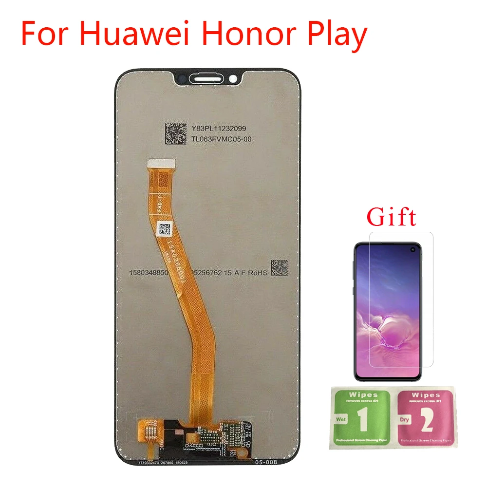 Для Huawei Honor Play COR L29 ЖК дисплей дигитайзер сенсорный экран сборка для honor play