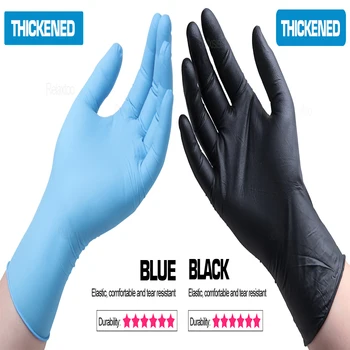 

Disposable nitrile gloves latex 100 pairs rękawiczki nitrylowe pvc gloves guantes de lates rękawiczki lateksowe