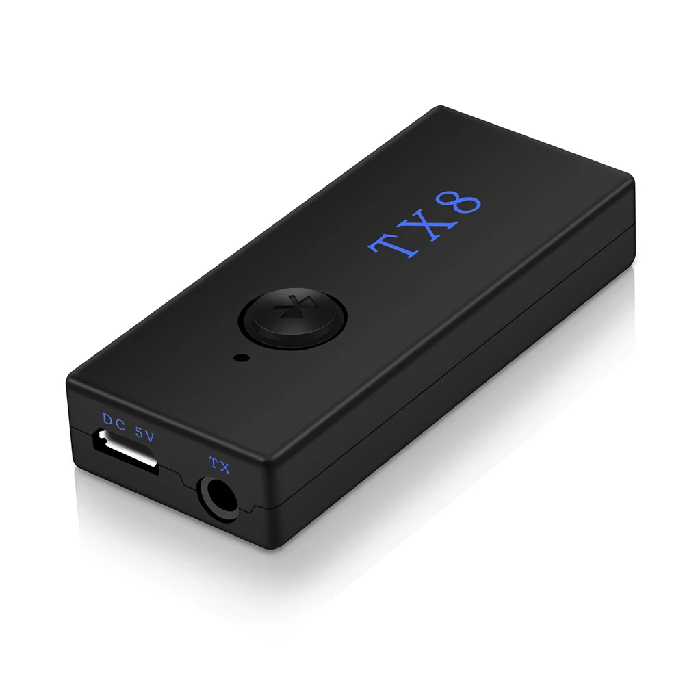 

DC 5V Bluetooth 3.0 3.5mm Audio Music Transmitter Stereo Adapter for TV PC MP3