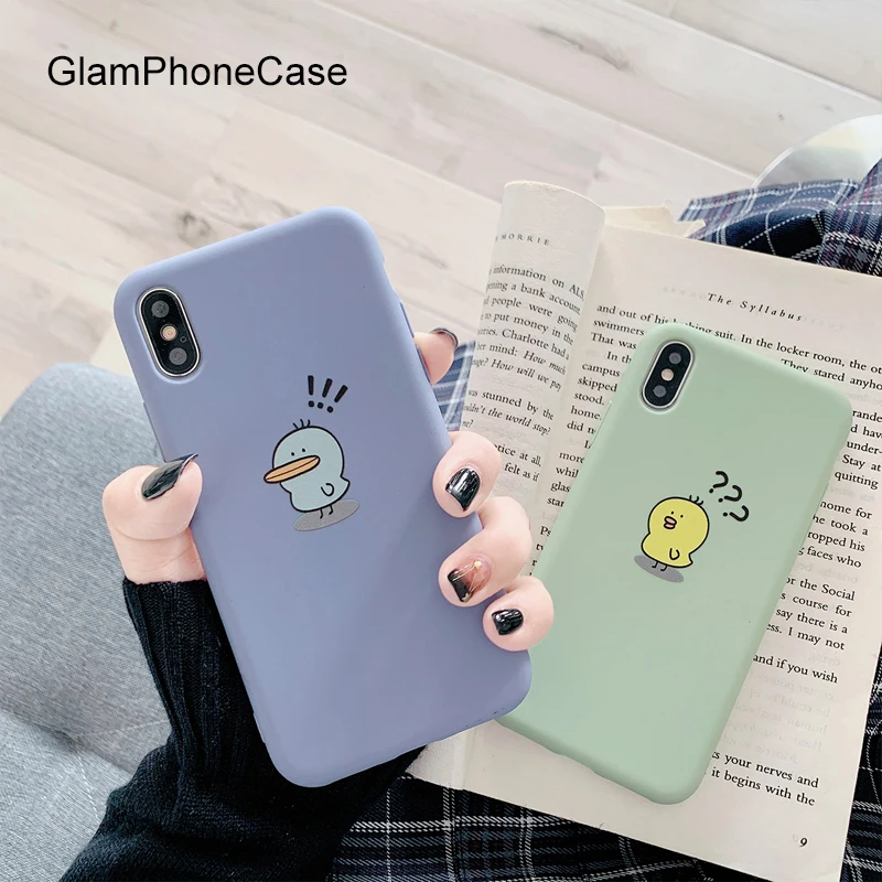 GlamPhoneCase Cute Little Animal Phone Case For iPhone X XS Max XR Soft Silicone Cover 7 8 6 6s Plus |