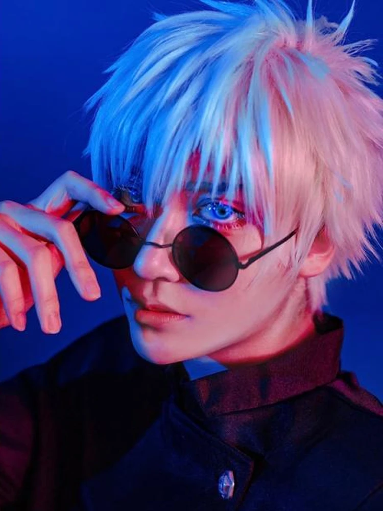 Anime Jujutsu Kaisen Cosplay Gojo Satoru Glasses Eyewear Blindfold White Wigs Carnival Halloween Gojo Satoru Cosplay Black Glass Cosplay Costumes Aliexpress Anime Jujutsu Kaisen Cosplay Gojo Satoru Glasses Eyewear Blindfold White Wigs Carnival Halloween Gojo Satoru Cosplay Black Glass Cosplay Costumes Aliexpress