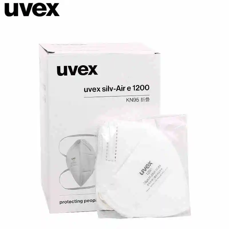 30 шт./кор. UVEX 1200 Пылезащитная маска KN95 Анти-туман PM2.5 сажевый респиратор повязка Тип Рабочая безопасность рабочие пылезащитные маски