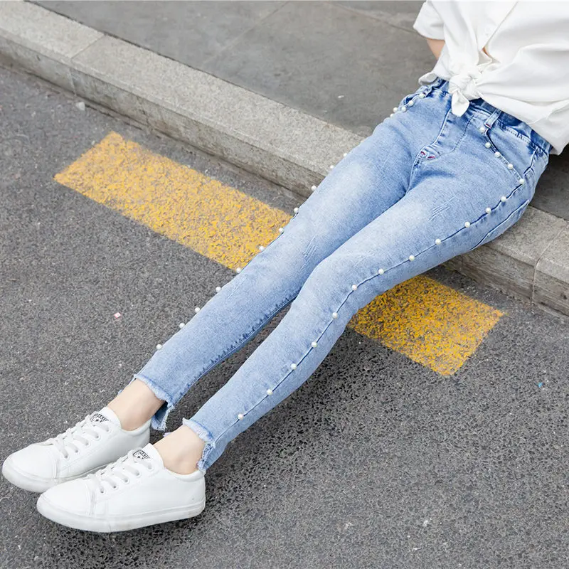 Denim Trousers 2021 Girls Jeans Pants 