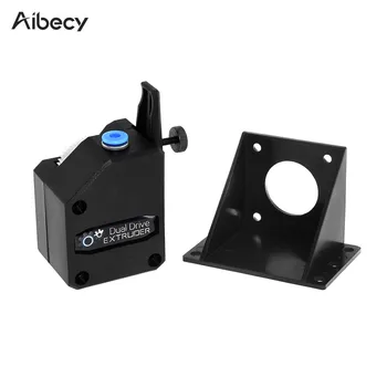 

Aibecy Upgrade BMG Extruder Set Dual Drive Extruder BMG Gear Motor Bracket for 3D Printer Tool Kit