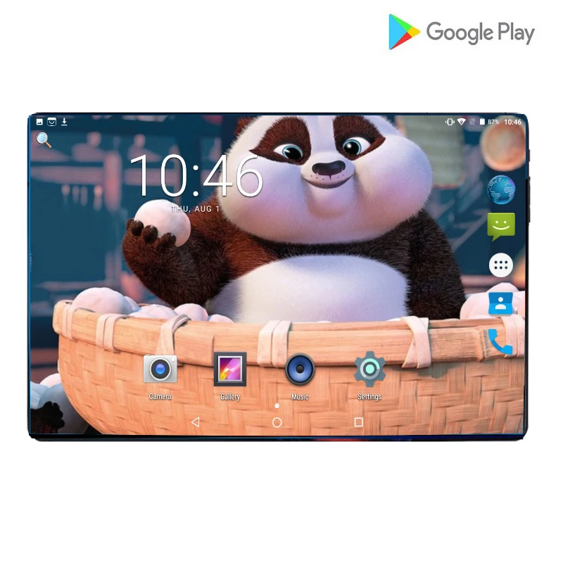 10 дюймов Android 9,0 Octa Core 4G планшетный ПК с функцией разговора 6 ГБ 64 Гб ноутбук Wi-Fi Dual SIM карты Телефонный звонок Tab Pc планшеты 10,1