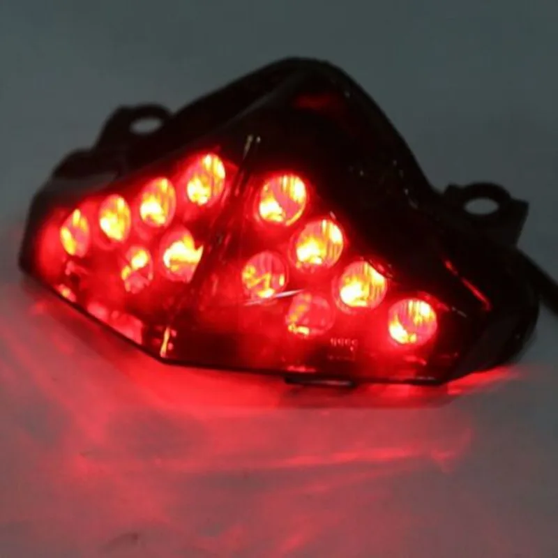 Мотоцикл 13,5 V дыма тормозной задние габаритные задние фонари для Kawasaki ER-6N ER6-F 2012 2013