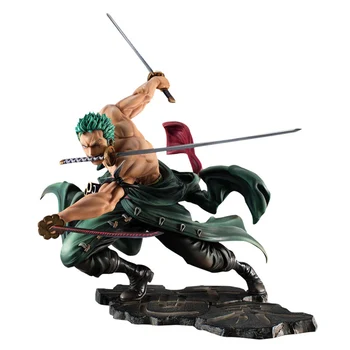 18cm Japanese Anime One Piece Roronoa Zoro SA-MAXIMUM Ver. PVC Action Figure toya roronoa zoro figure collectible model toy gift neca terminator endoskeleton action figure classic figure toy 18cm